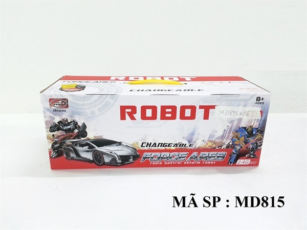 MD815 HỘP XE HƠI  ĐK CÓ SẠC, BIẾN HÌNH ROBO, CẢM ỨNG TAY