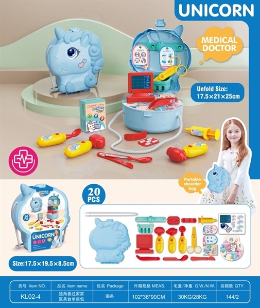 KL02-4  TÚI XÁCH BÁC SĨ NGỰA PONY