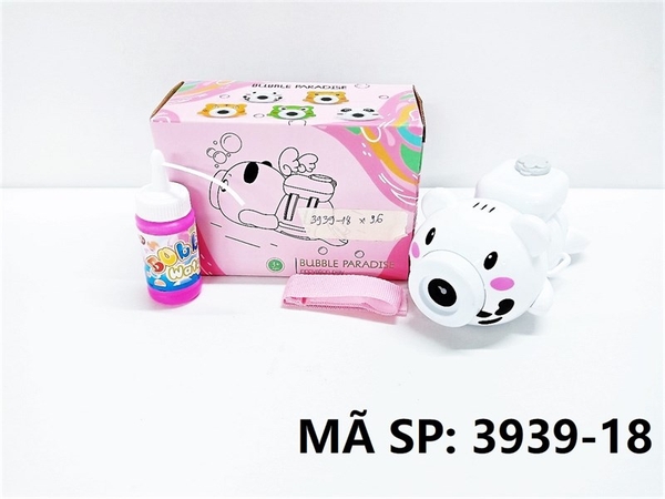 3939-18 HỘP X_ XÀ BÔNG PIN CON BÒ BAY 1 BÌNH Bubble Paradies