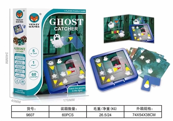 9607  HỘP TRÒ CHƠI XẾP HÌNH CHIẾU MA GHOST CATCHER