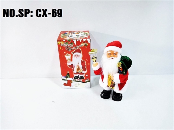 CX-69  HỘP NOEL PIN 2 MẪU (CẦM ĐÈN ĐEO GIỎ QUÀ, CẦM ĐÈN ĐEO CHUÔNG)