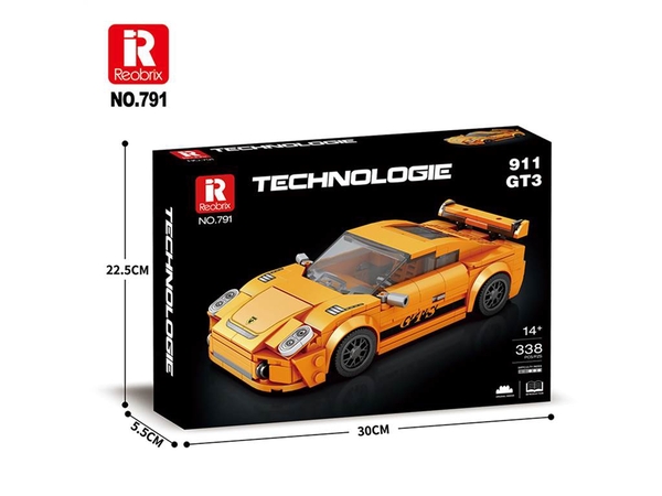 791  HỘP LOGO RÁP XE HƠI CẢN SAU 338 MIẾNG