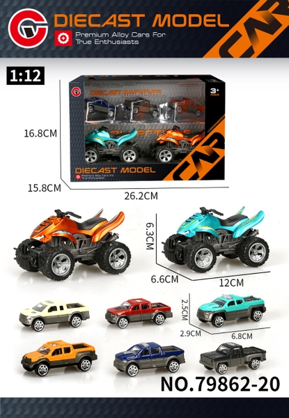 79862-20  HỘP XE 5C (2C MOTO ĐỊA HÌNH TRỚN, 3C XE HƠI)