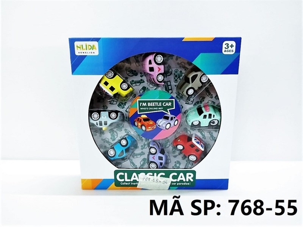 768-55   HỘP XE HƠI CỔ CAR TRỚN 8C