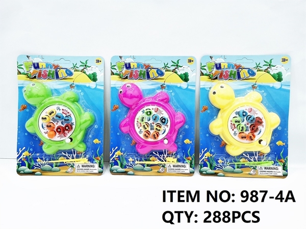 987-4A  VỈ CÂU CÁ CÓT RÙA 8C