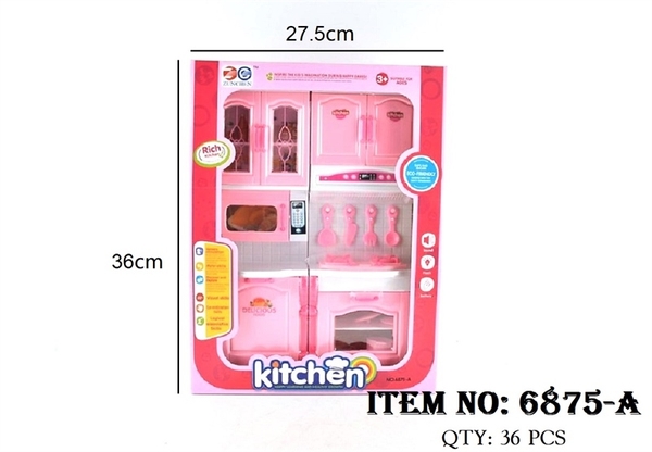 6875-A  HỘP NHÀ BẾP PIN LÒ NƯỚNG, TỦ BẾP 2 NGĂN