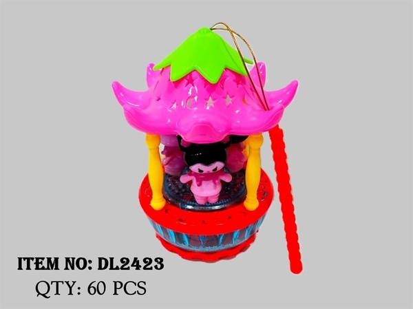 DL2423  TÚI ĐU QUAY MÁI ĐÌNH DÂU SANRIO (LỒNG ĐÈN)