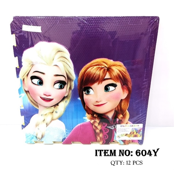 604Y  BỘ MÚT GHÉP LÓT SÀN CÔNG CHÚA ELSA ĐỦ MẪU