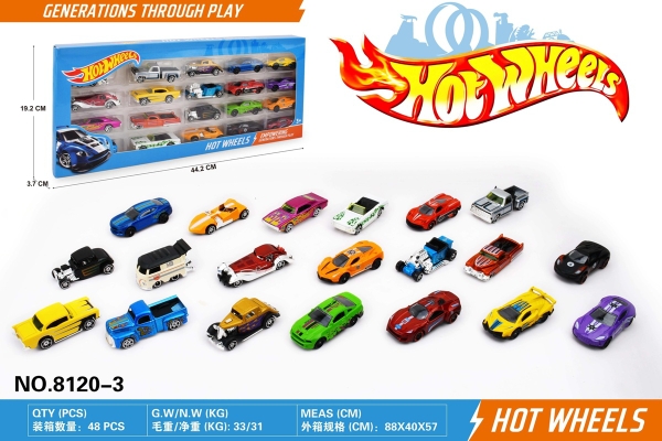8120-3  HỘP XE HƠI SẮT TRỚN 20C ĐỦ MẪU