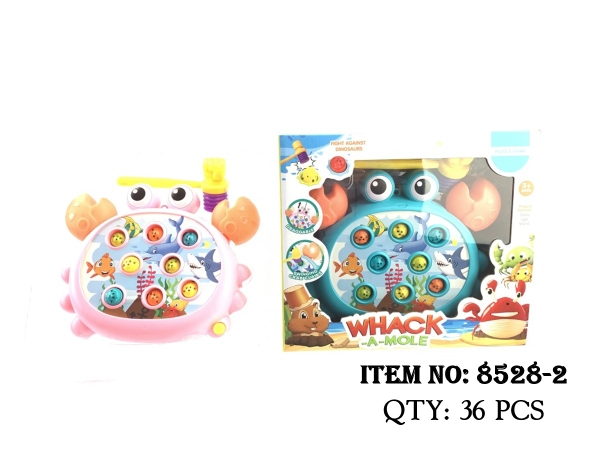 8528-2  HỘP ĐẬP CHUỘT PIN CUA 8C + 1C BÚA