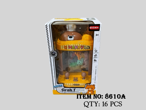 8610A  HỘP MÁY ĐIỀU KHIỂN GẮP THÚ NHỒI BÔNG PIN NHẠC ĐÈN