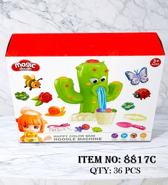 8817C  HỘP ĐẤT SÉT LÀM MÌ XƯƠNG RỒNG