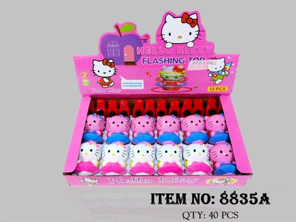 8835A  HỘP BÔNG VỤ KITTY PIN NHẠC ĐÈN 12C