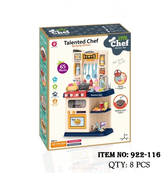 922-116  HỘP KỆ BẾP PIN LÒ NƯỚNG HƠI NƯỚC, BỒN RỬA CHÉN 65 MIẾNG