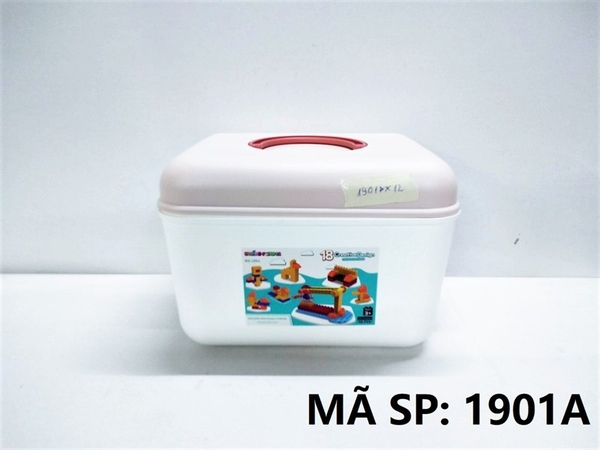 1901A  HỘP VALI LOGO RÁP 68 MIẾNG