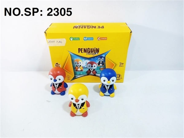 2305  HỘP CHIM CÁCH CỤT TRỚN 12C PENGUIN FAMILY