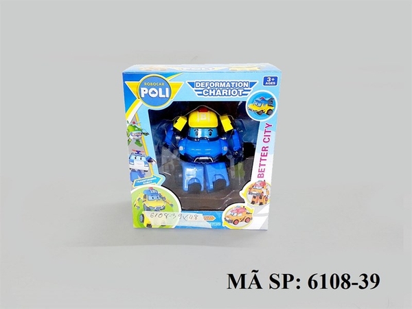 6108-39  VỈ RÁP ROBO POLI BIẾN HÌNH XE CÔNG TRÌNH