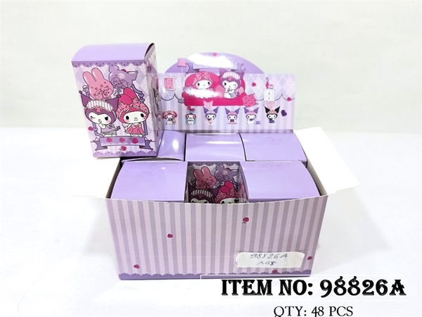 98826A  LỐC 6 HỘP MÔ HÌNH SANRIO