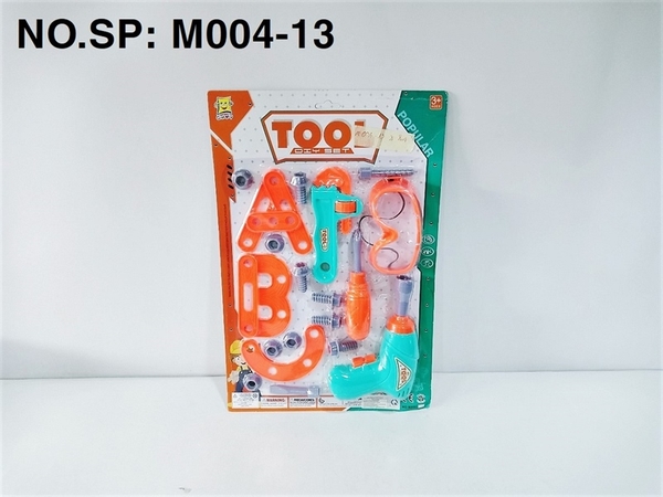 M004-13  VỈ KỀM BÚA KHOAN, ỐC, VÍT, THƯỚC