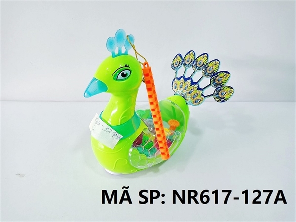 NR617-127A  CON CÔNG BÁNH RĂNG PIN NHẠC ĐÈN (LỒNG ĐÈN)