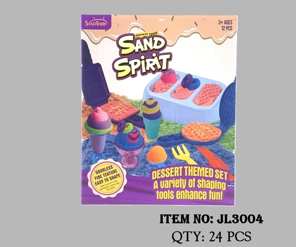 JL3004  HỘP ĐẤT SÉT CÁT NẶN KEM