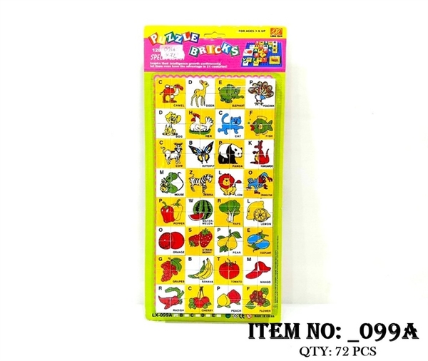 _099A  VỈ CHỮ XẾP HÌNH