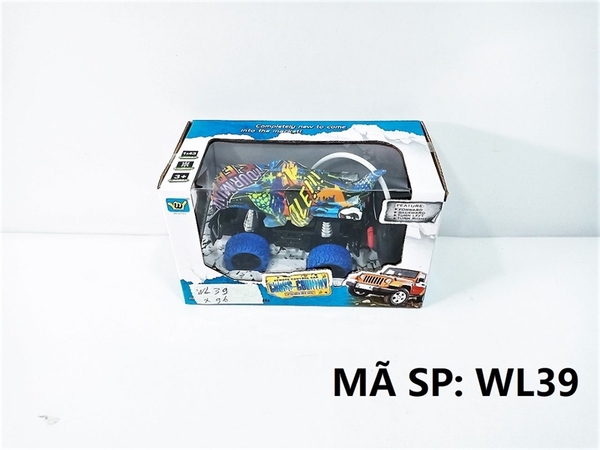 WL39  HỘP XE CÁ SẤU ĐỊA HÌNH ĐIỀU KHIỂN 7 ĐỘNG TÁC, KHÔNG SẠC, TL 1:43   SH091-, WL-