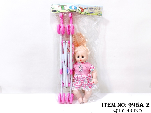 995A-2  TÚI XE ĐẨY NÔI SẮT BÉ GÁI