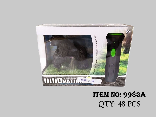 9983A  HỘP KING KONG (TINH TINH) ĐIỀU KHIỂN KHÔNG SẠC, REMOTE ĐÈN PIN (THÚ ĐK)