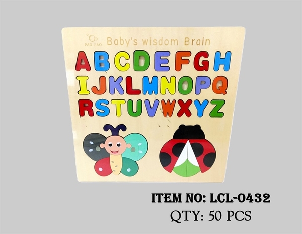 LCL-0432  BẢNG GỖ XẾP HÌNH ĐỦ MẪU