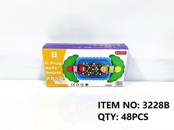 3228B  HỘP TRÒ CHƠI ẾCH 2C ĂN ĐẬU