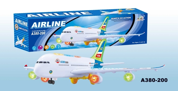 A380-200  HỘP MÁY BAY RÁP CÁNH PIN ĐÈN