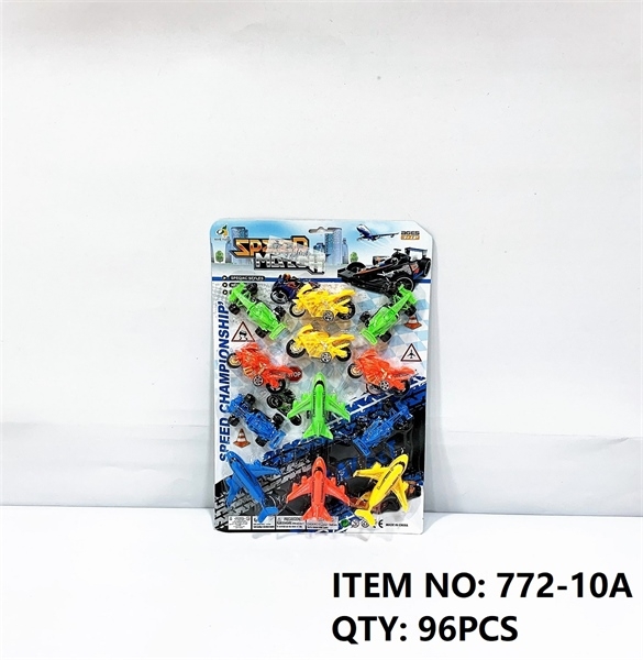 772-10A VỈ XE MOTO, MÁY BAY, XE ĐUA TRỚN 12C 771-9, 772-9, 771-10