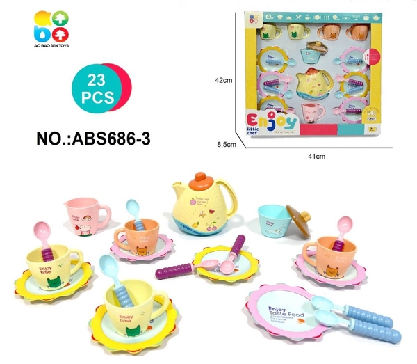 ABS686-3  HỘP BẾP TÁCH TRÀ, DĨA, MUỖNG