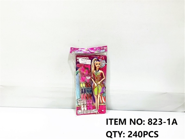 823-1A  TÚI BABY 1C KHỚP + 8 ĐÔI GIÀY (OPP)