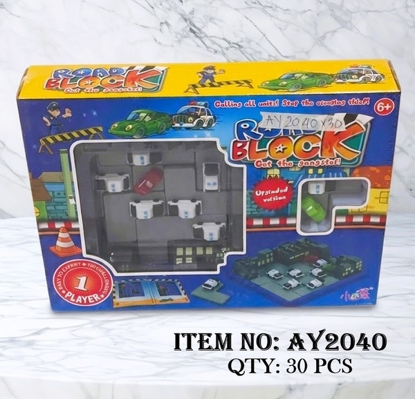 AY2040  HỘP TRÒ CHƠI CHỐT CHẶN CẢNH SÁT LY KỲ CẤP 120