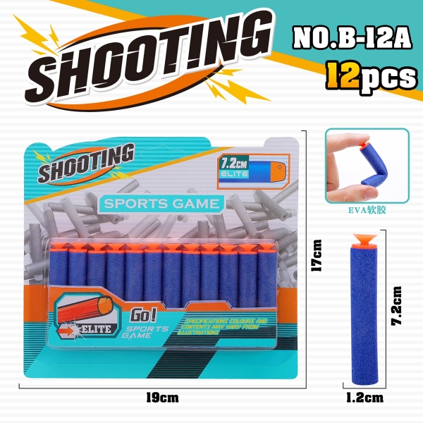 B-12A VĨ ĐẠN XỐP MỀM ELITE EVA 12C