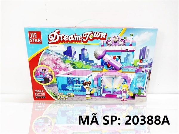 20388A  HỘP LOGO RÁP TIỆM KARAOKE 514 MIẾNG JIE STAR