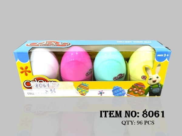 8061  HỘP ĐẤT SÉT TRỨNG 4C  COLOUR DOUGH