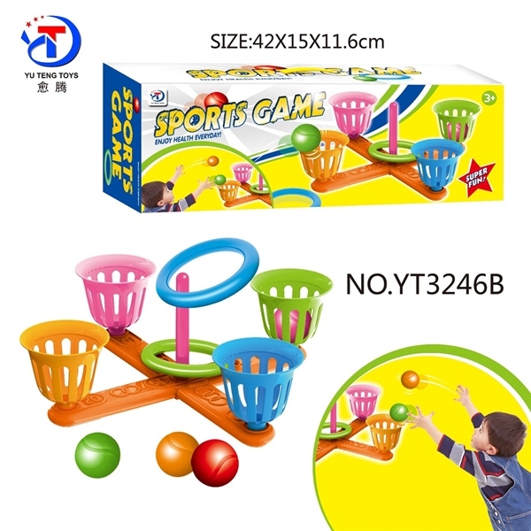 YT3246B  HỘP TRÒ CHƠI THẢY VÒNG, THẢY BANH