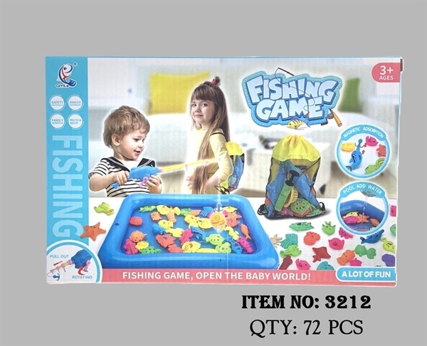 3212  HỘP CÂU CÁ NƯỚC 1 CẦN + PHAO + TÚI LƯỚI