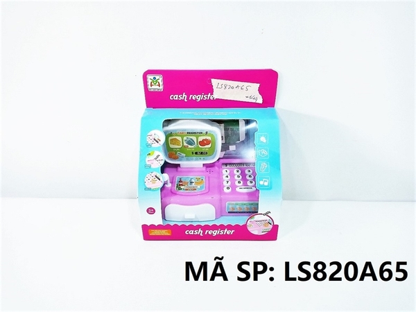 LS820A65  HỘP MÁY TÍNH TIỀN SIÊU THỊ PIN ĐÈN   Cash Register