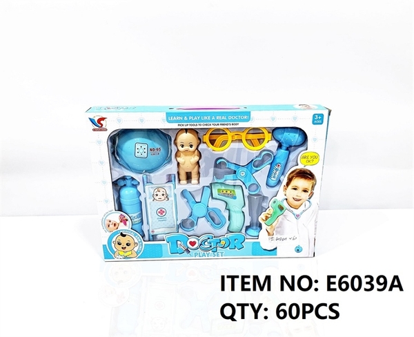 E6039A  HỘP BÁC SĨ BÌNH OXY, KHẨU TRANG, MẮT KÍNH, 1C BABY   E6038A, E6039A, E6040A