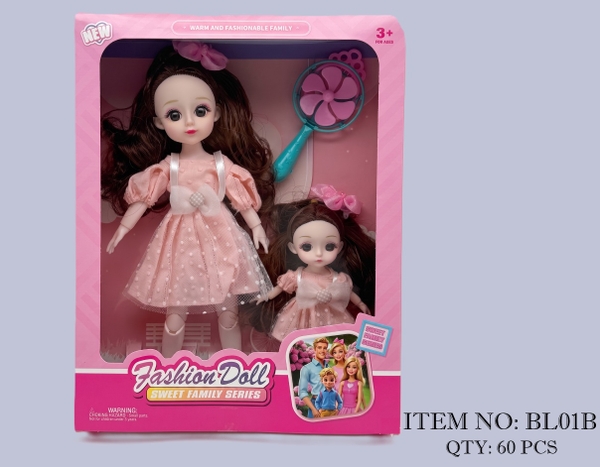 BL01B  HỘP BABY 2C KHỚP, MẮT THỦY TINH