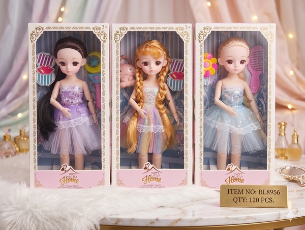 BL8956  HỘP BABY 1C KHỚP, MẮT THỦY TINH ĐỦ MẪU