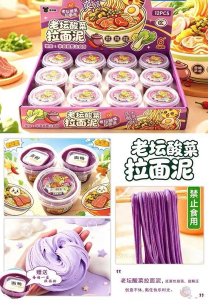 BLX-322 HỘP 12 HŨ SLIME MÌ TÍM