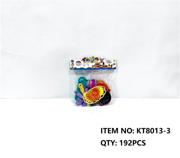KT8013-3  TÚI BẾP DÍNH CẢI, HÀNH, CÁ, CUA + RỔ, NỒI CHẢO, THỚT (PVC)