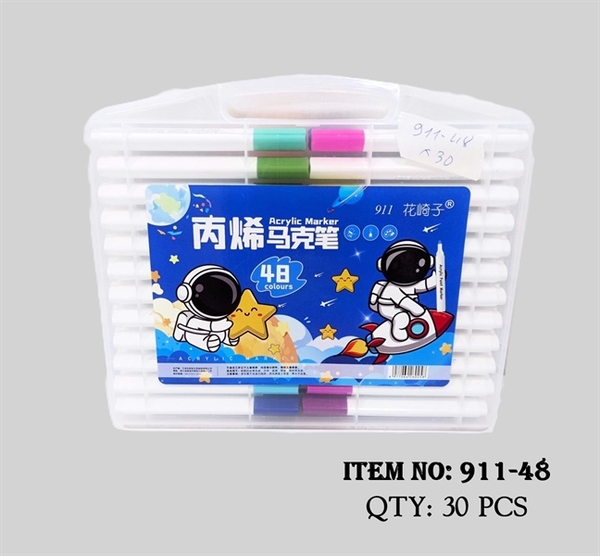 911-48  HỘP VIẾT LÔNG MÀU 48C