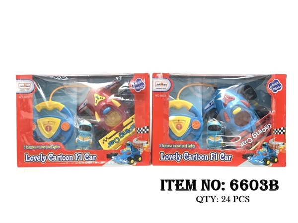 6603B  HỘP XE ĐUA F1 CÓ NGƯỜI ĐIỀU KHIỂN VÔ LĂNG