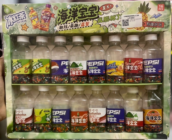 LY362 LỐC CHAI HẠT NỞ 16 CÁI